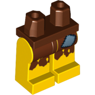 Lego nohy, žlutá (4543189)